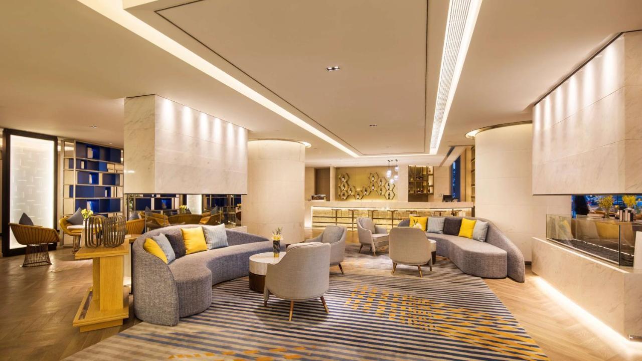 Hotel Radisson Ningbo Beilun Exterior foto